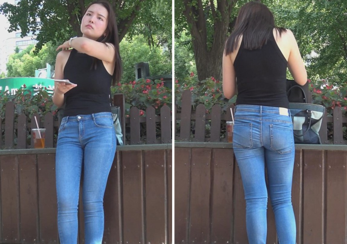 4k-街拍蓝牛美臀丰满清纯美女在等闺蜜 [2.76 GB]