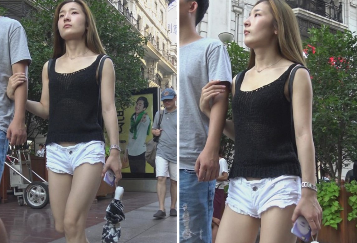 4k-超短白紧热裤美臀青春靓丽美眉 [3.62 GB]