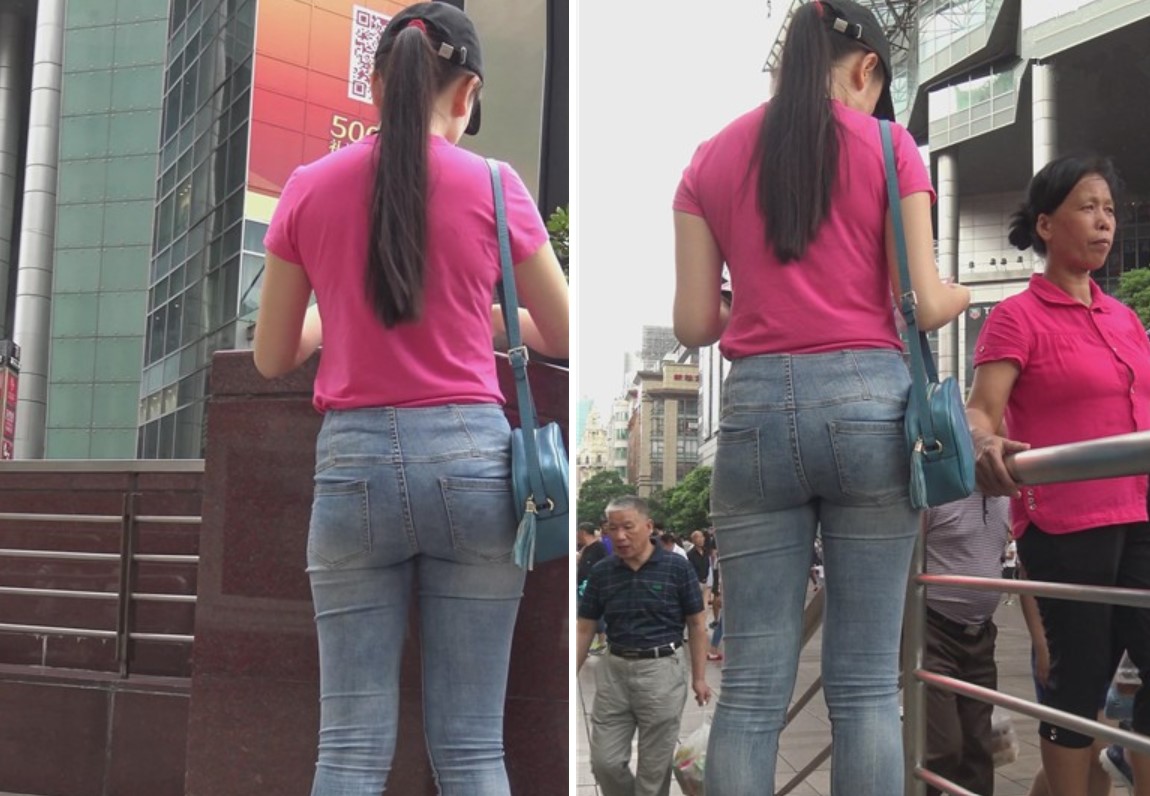 4k-极品紧身蓝牛鸭舌帽之马尾辫圆臀美女 [3.42 GB]