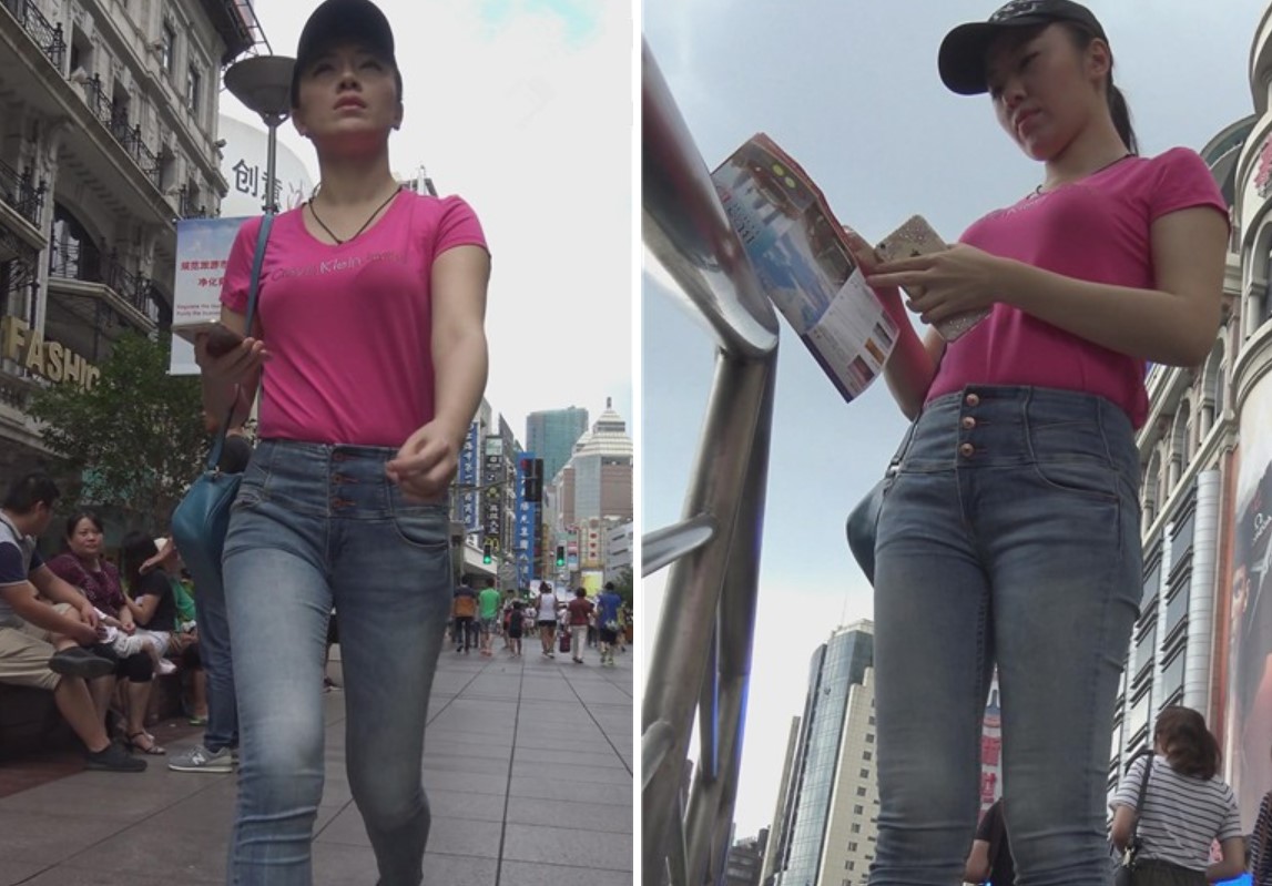 4k-极品紧身蓝牛鸭舌帽之马尾辫圆臀美女 [3.42 GB]