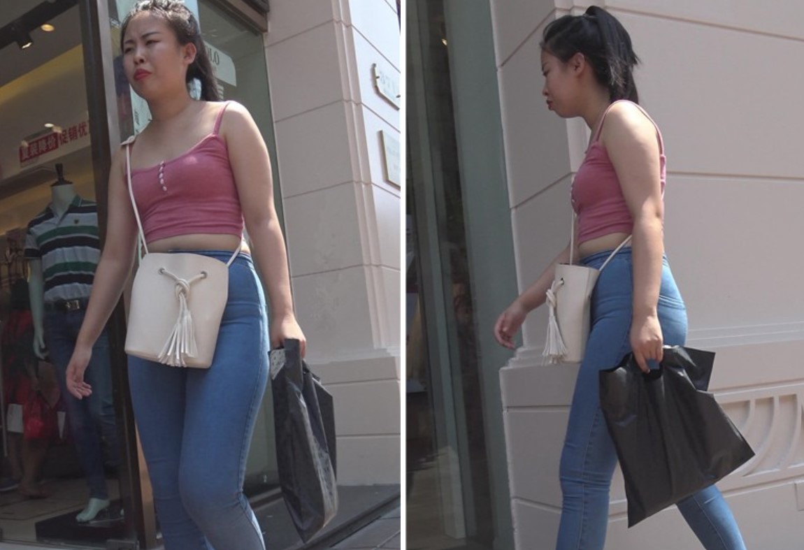 4k-超级肥臀紧身蓝牛粉色背心美少F [1.65 GB]