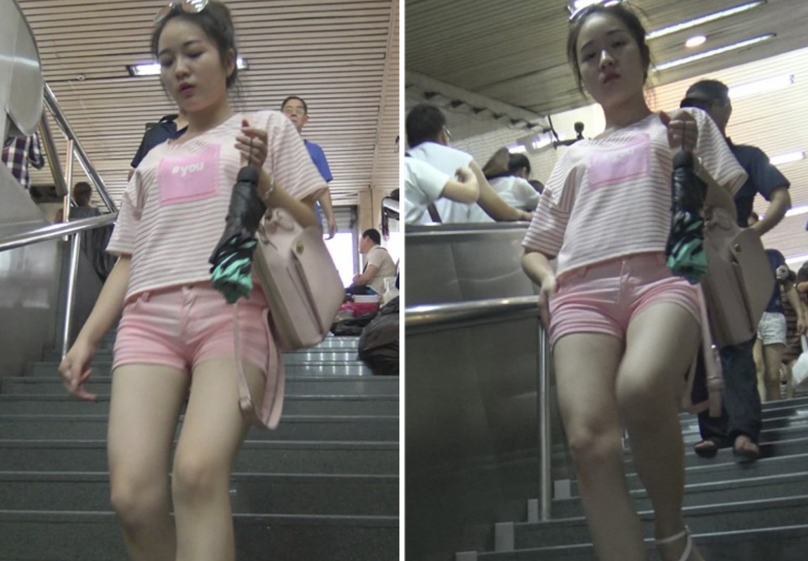 4k-跟拍粉热裤小清新甜美可人妹子 [2.00 GB]