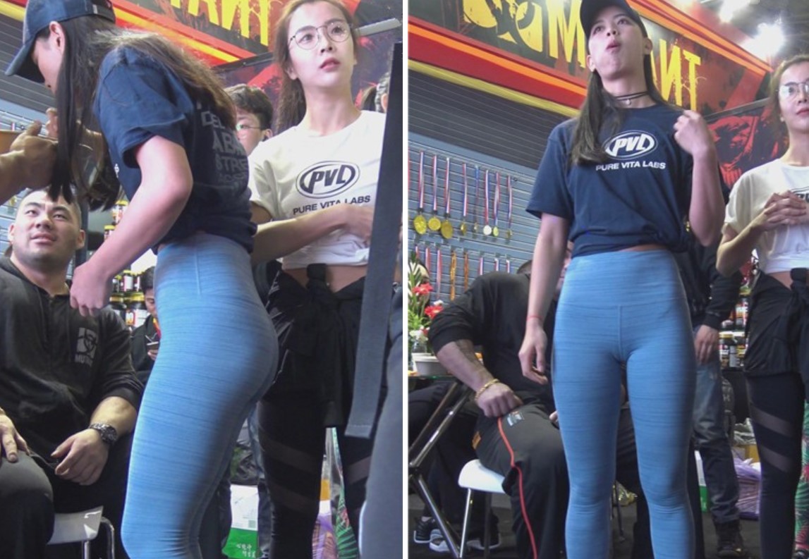 4k-极品紧身裤翘臀美女月牙印清晰（上）[2.55 GB]