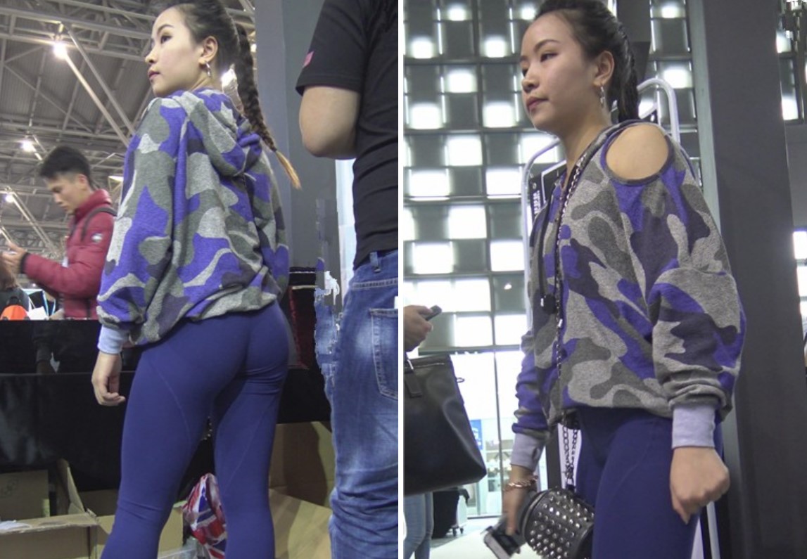 4k-街拍超级紧身瑜伽裤美眉 [2.29 GB]