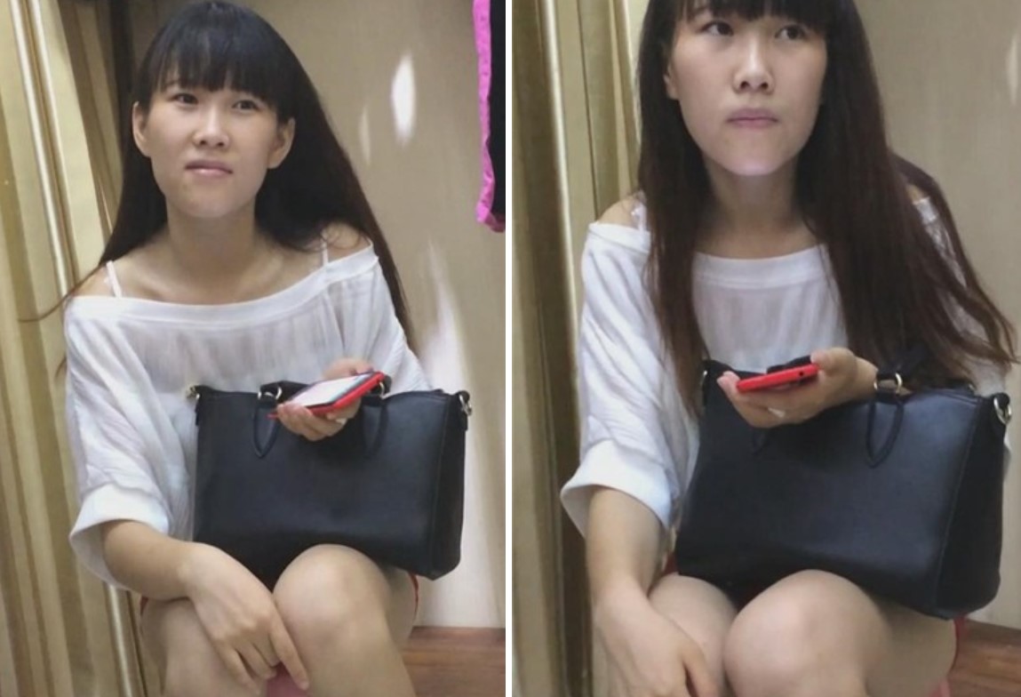 街拍超短热裤美臀女孩跟姐妹逛内衣店 [2.24 GB]