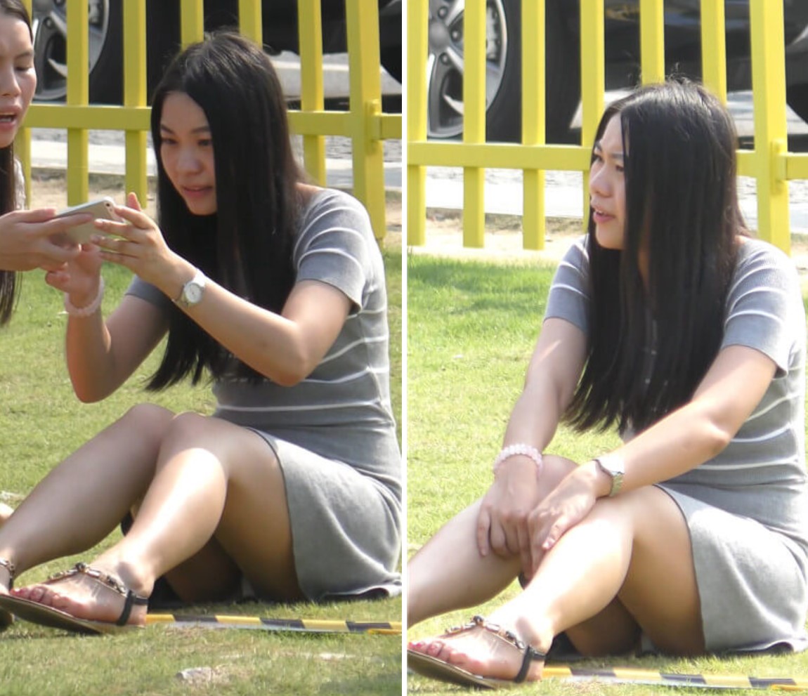 灰色群姑娘与粉色裙姑娘 [1.39 GB]