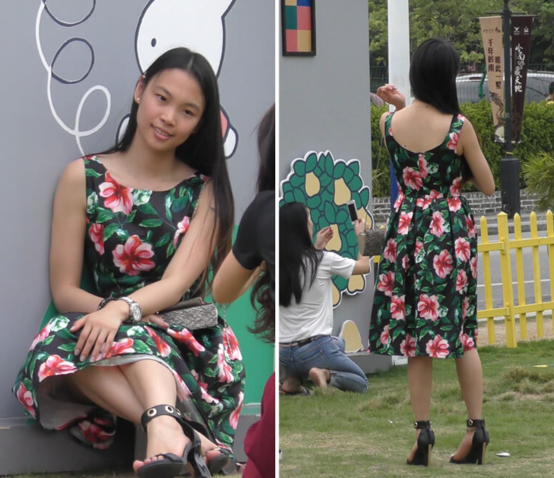 爱拍照的花裙子女孩 [825 MB]