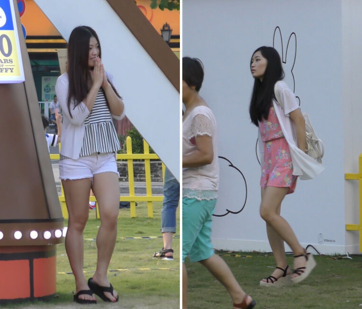 草地上牌照的粉色裙阳光女孩 [1.12 GB]