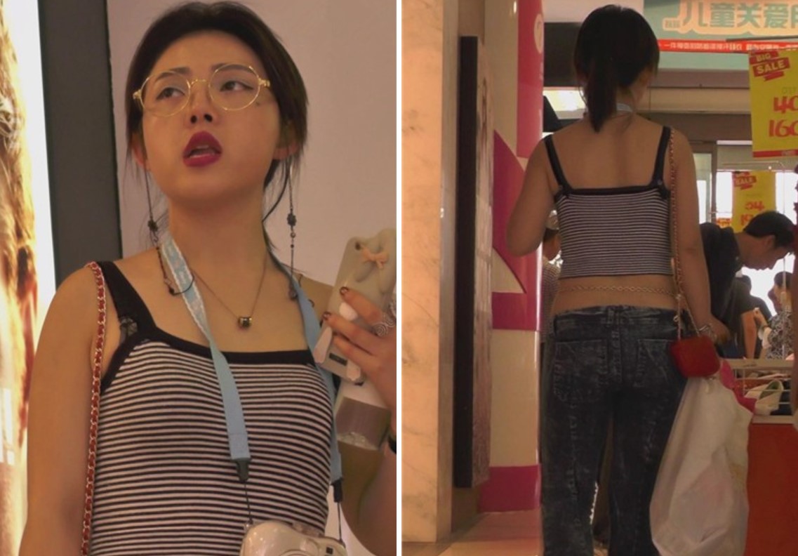 超短吊带背心肥臀丰满紧身牛仔喇叭裤 [2.17 GB]