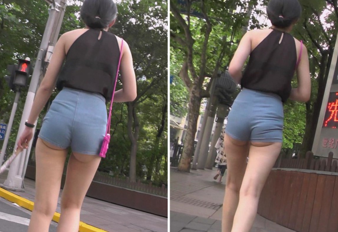 极品高腰牛仔热裤美臀性感墨镜女孩 [3.44 GB]