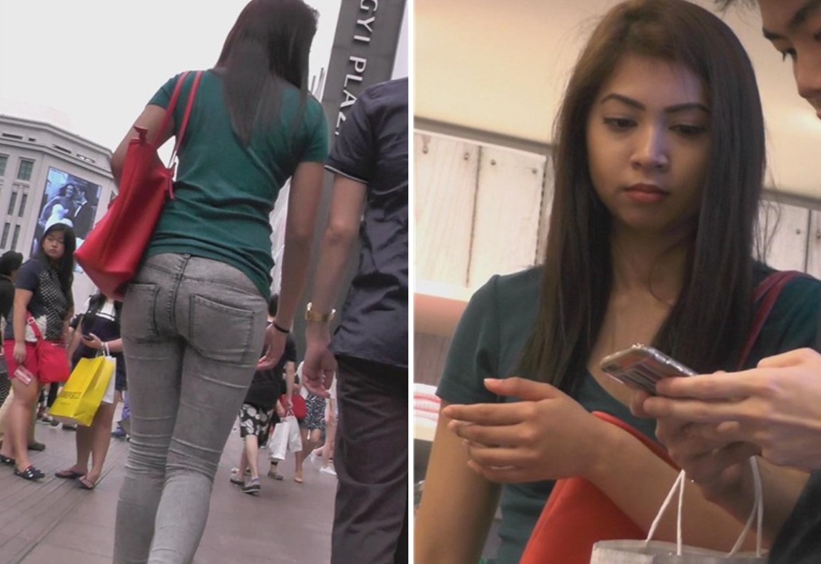 街拍极品紧身美臀灰牛小清新甜美女孩[1.71 GB]