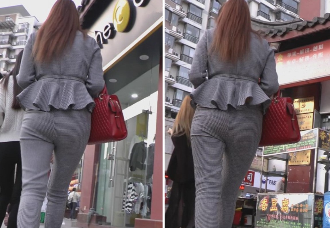 街拍性感美臀高跟鞋马尾辫少F [1.93 GB]