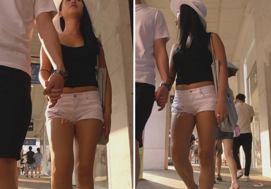 黑色小吊带背心肤色黝黑的性感美女 [1.27 GB]