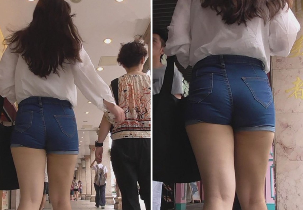 高腰蓝牛美眉圆鼓鼓的前三角镇诱人 [1.15 GB]