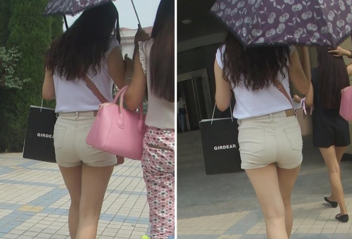 街拍热裤大肉臀美腿美女 [459 MB]