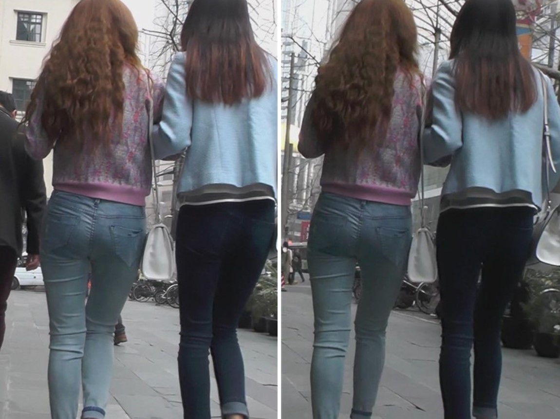 紧身蓝牛高跟苗条妹子超级甜美可爱 [3.16 GB]