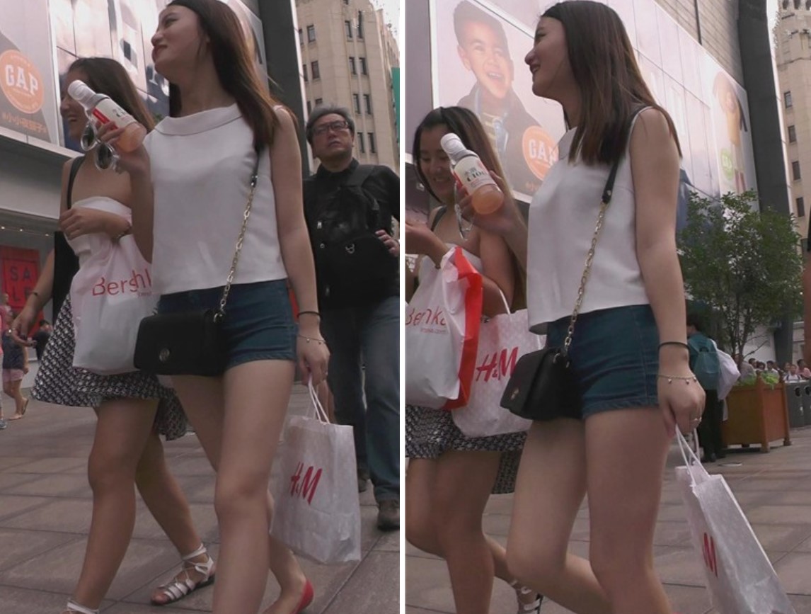 极品美腿热裤小清新白色雪纺衫MM [0.98 GB]