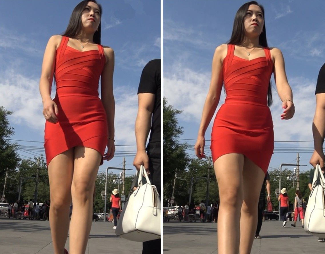 4k-性感红色包臀裙高跟鞋女神姐姐 [1.86 GB]