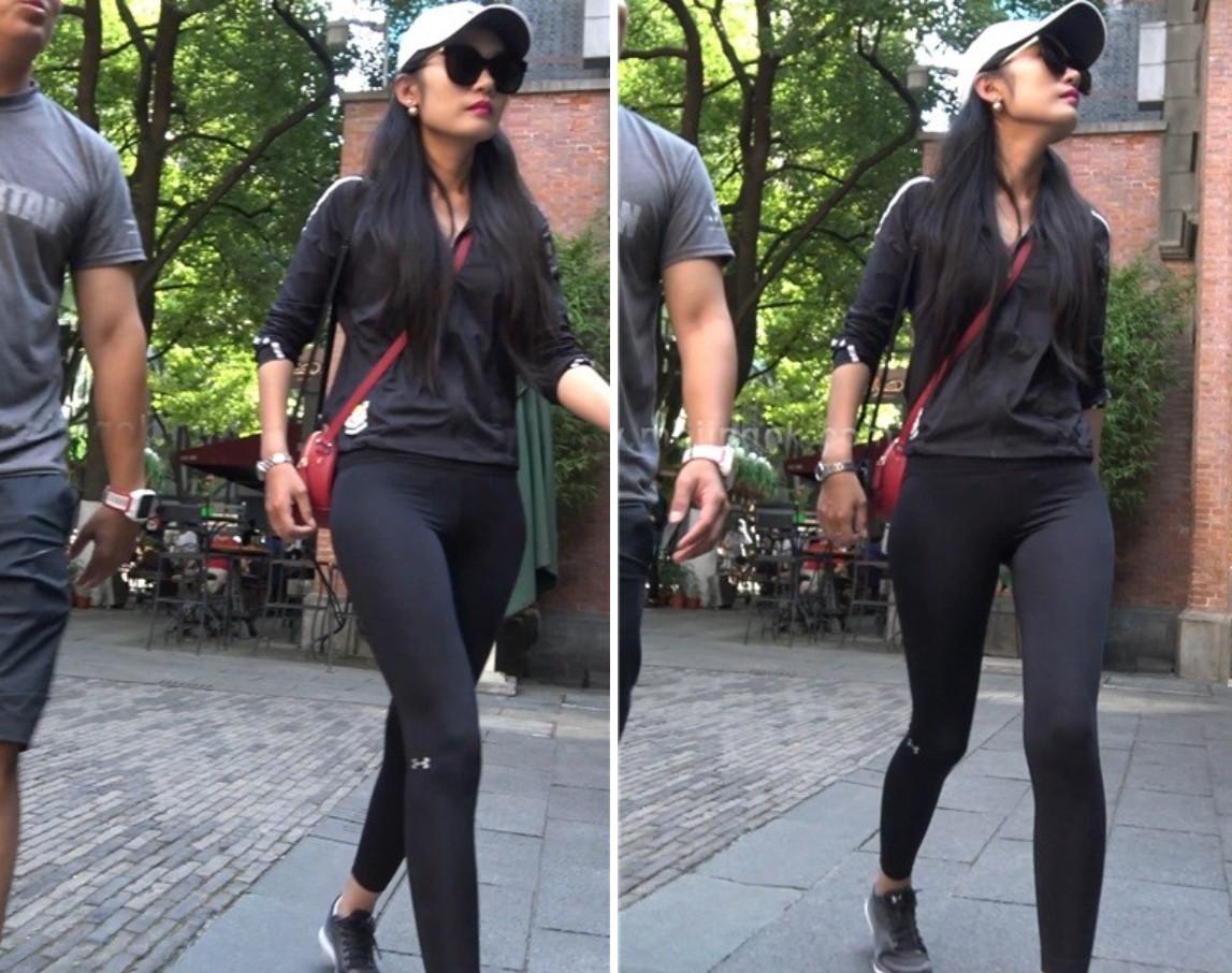 4k-鸭舌帽漂亮紧身弹力裤性感美女 [1.91 GB]