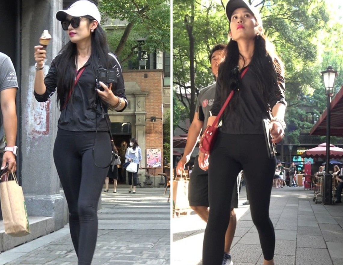 4k-鸭舌帽漂亮紧身弹力裤性感美女 [1.91 GB]