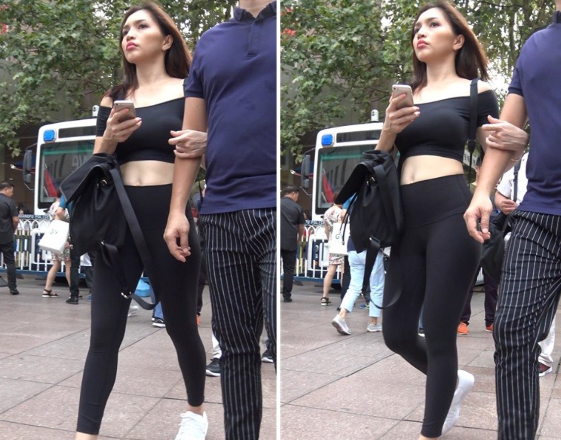 4k-紧身翘臀露脐运动弹力裤美女 [2.50 GB]