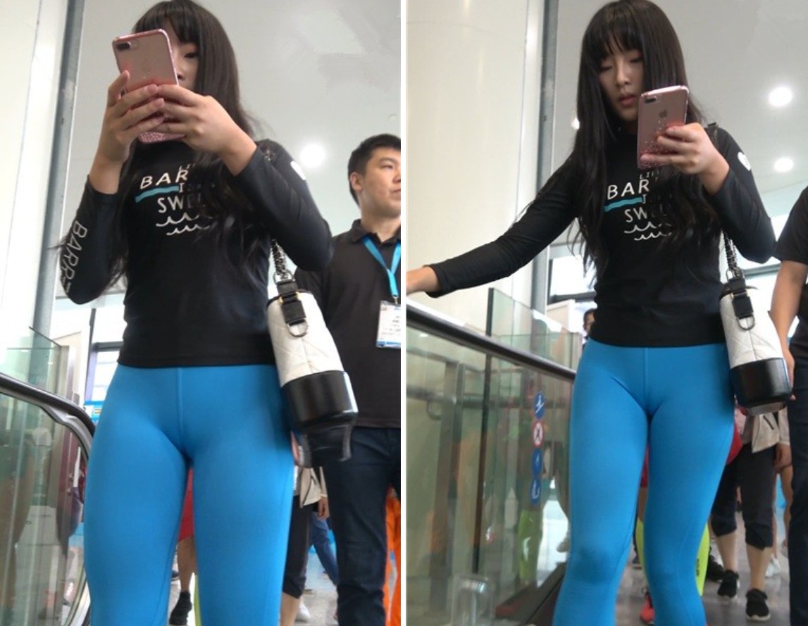 4k-饱满三角，紧身弹力裤美女 [972 MB]