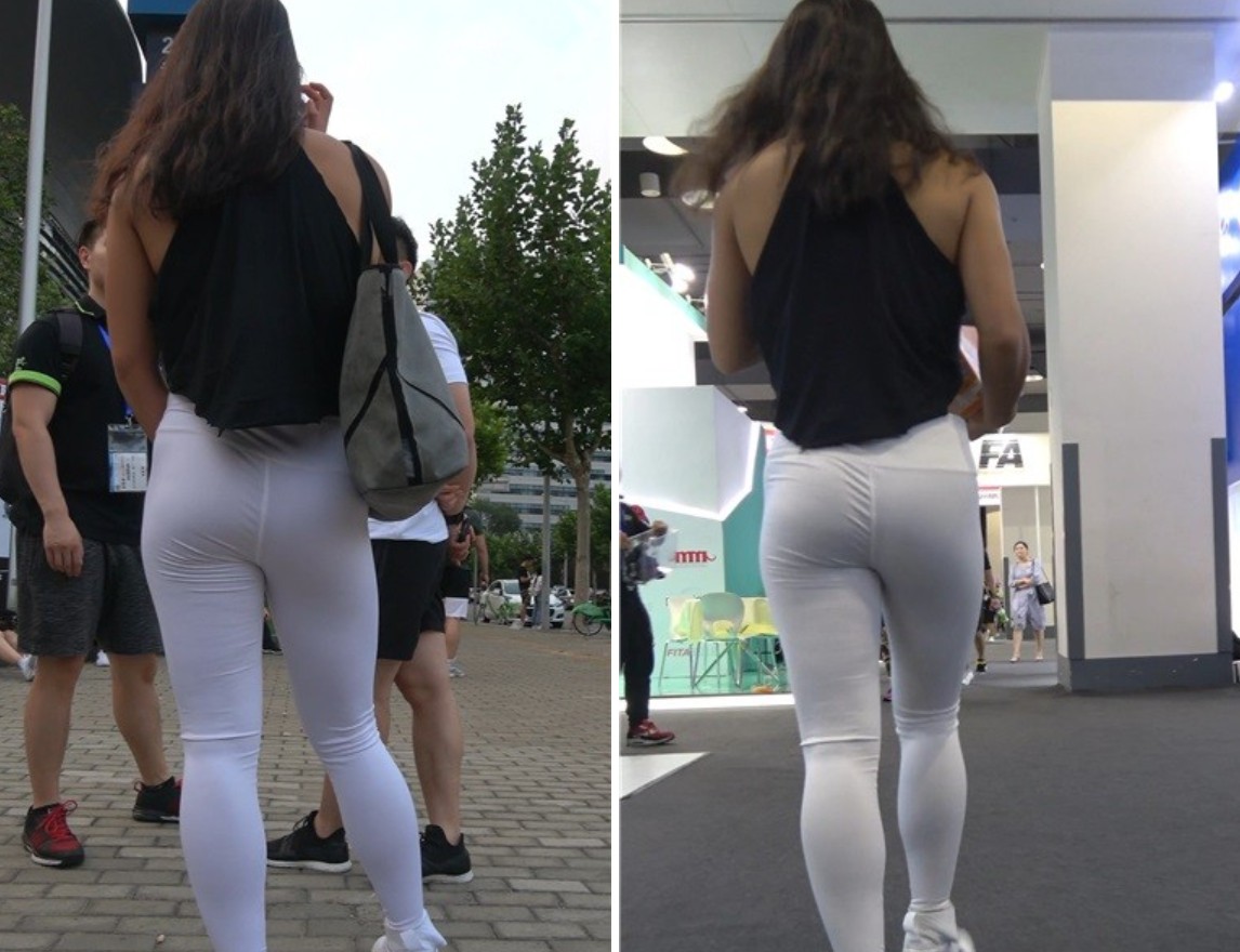 4k-高颜值美女性感白色紧身裤露脐 [3.82 GB]