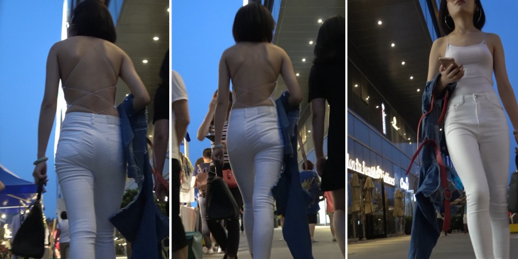 4k超清，气质短发眼镜少妇，性感大露背极度吸睛~！[1.09 GB]