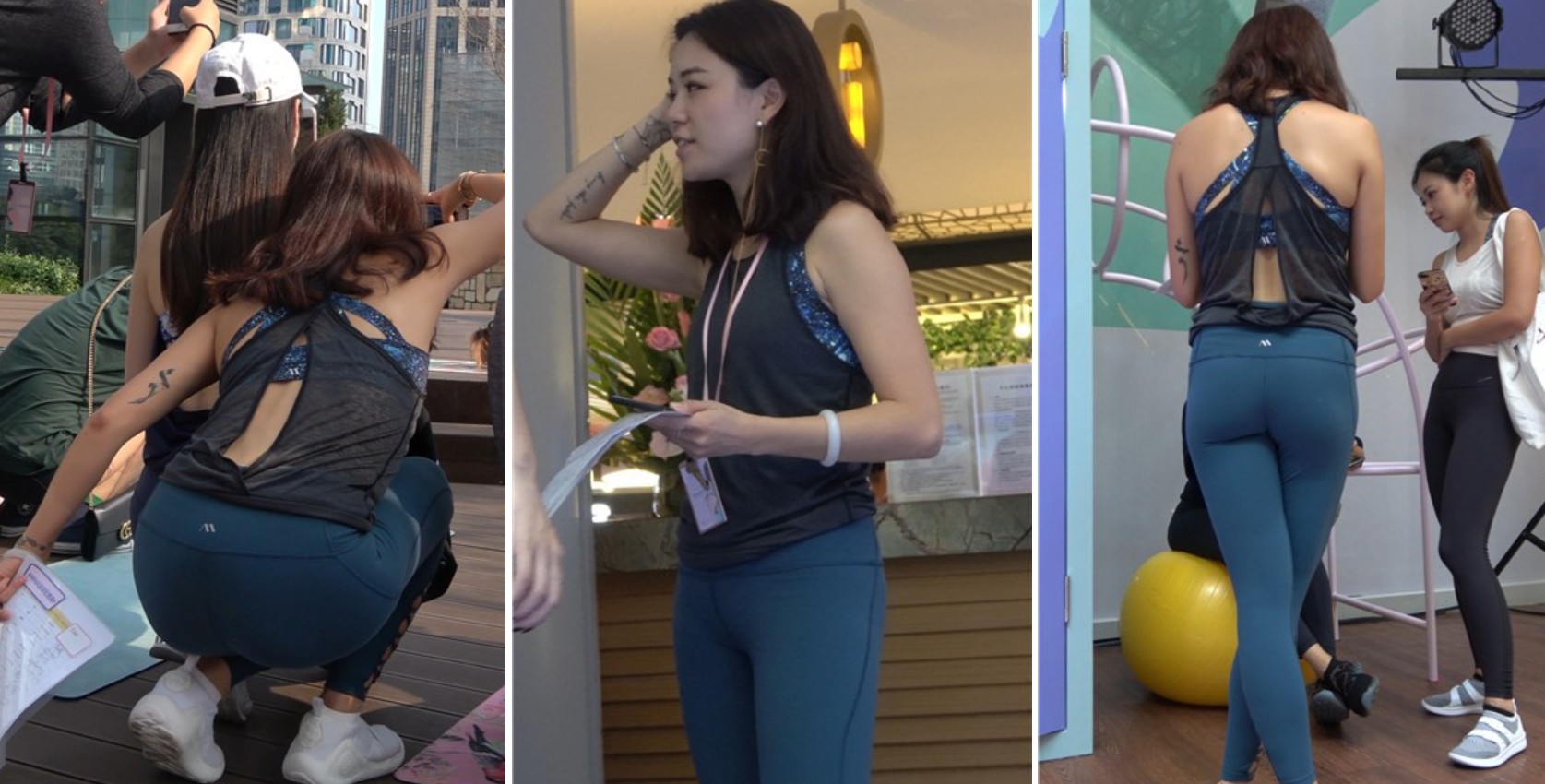 4k超清，极品丰臀蓝色紧身弹力裤美女 [3.24 GB]