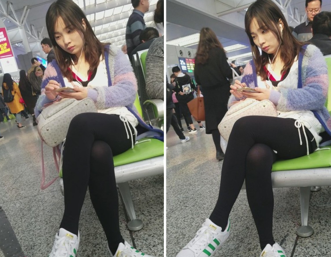 4k-极品可爱小清新清纯黑丝袜美眉