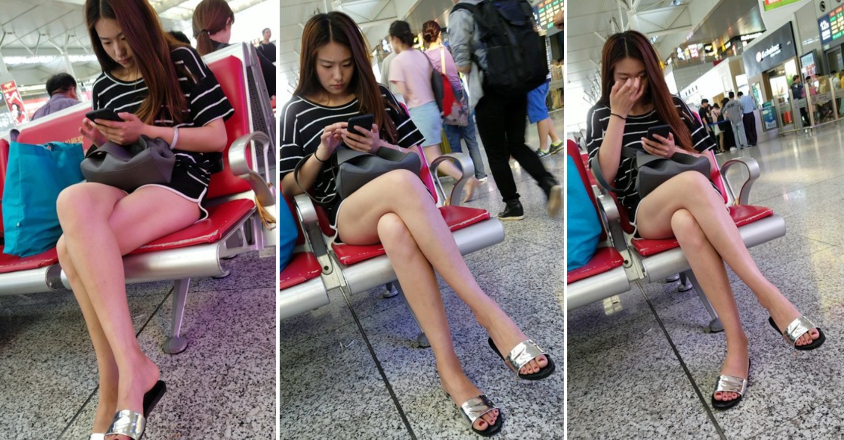 4k超清，小清新美腿小姐姐！