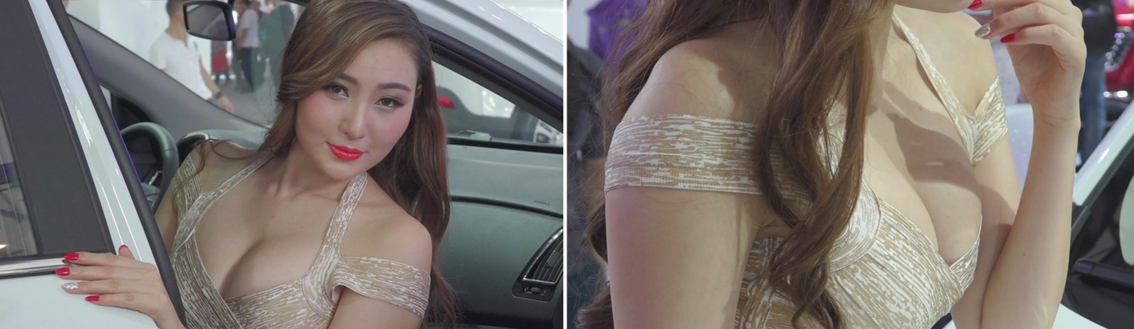 超级丰满动作豪放的性感车模 [1.53 GB]