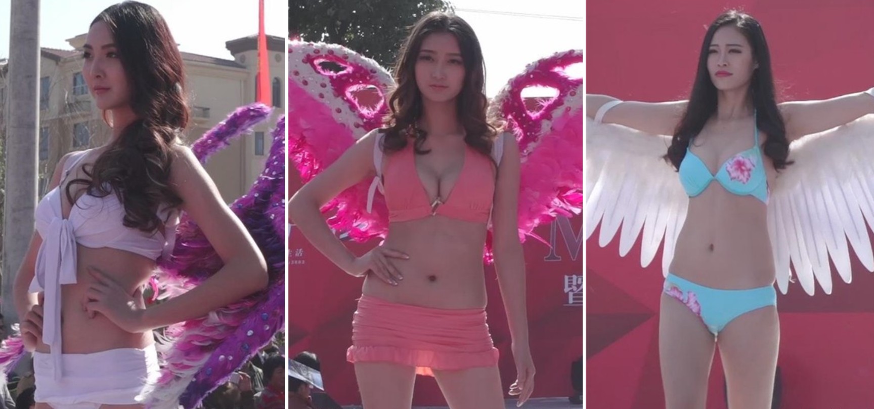 蕉岭奥园广场维多利亚的秘密内衣秀 [1.06 GB]