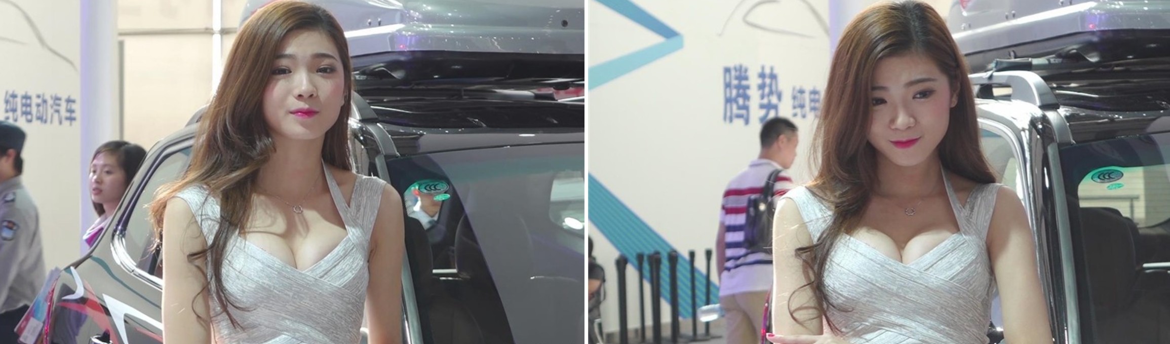 樱桃小嘴包臀裹胸裙车模 [661 MB]