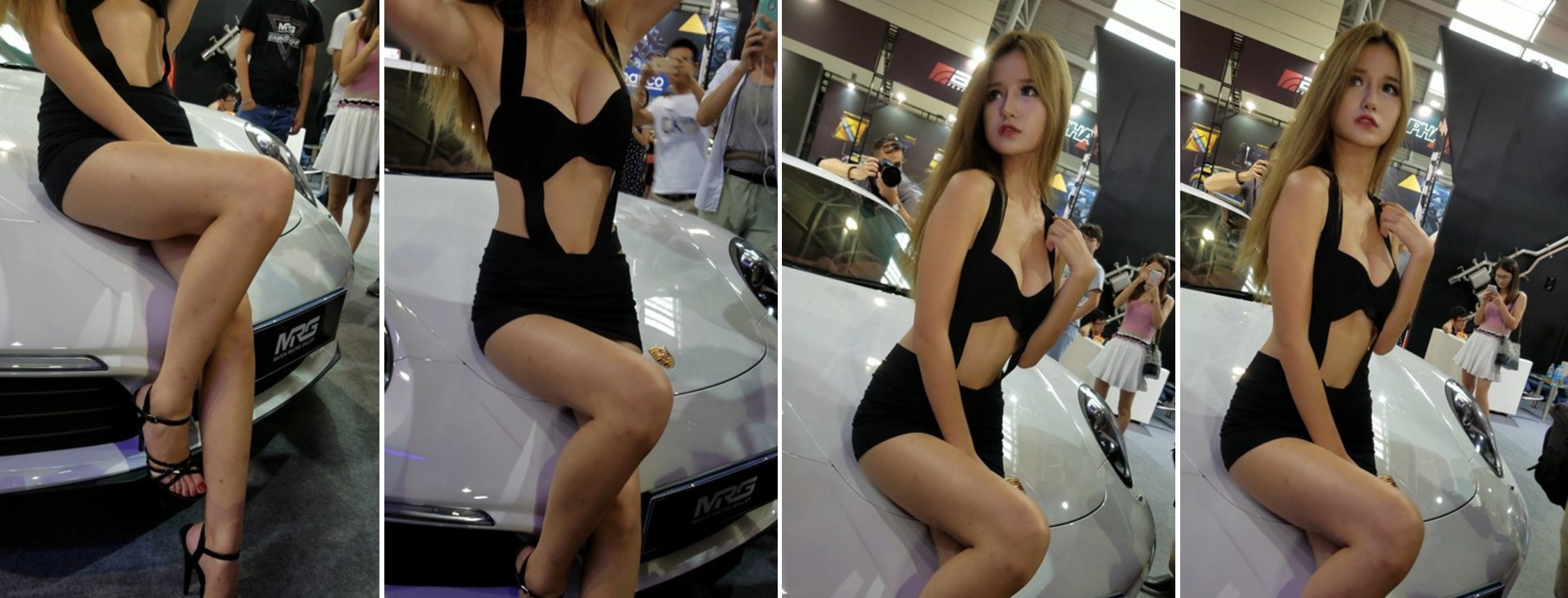 4k超清，丰满美女车模