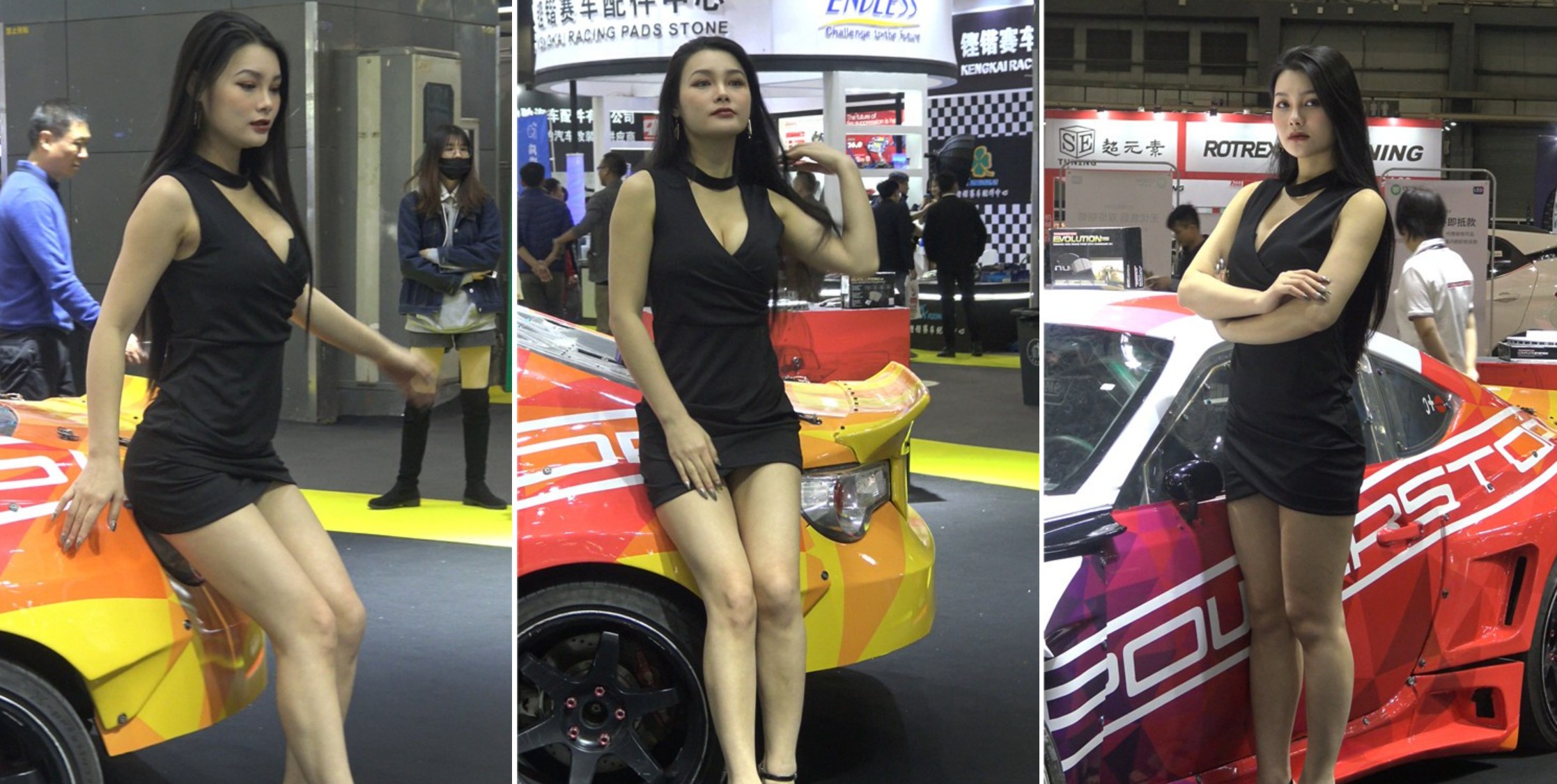 车展上的性感长裙靓模 [18.0 GB/MP4]