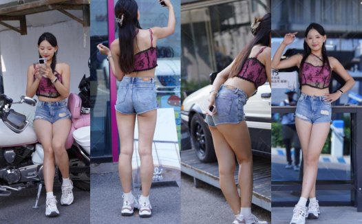 [一始专区] 牛仔热裤美女