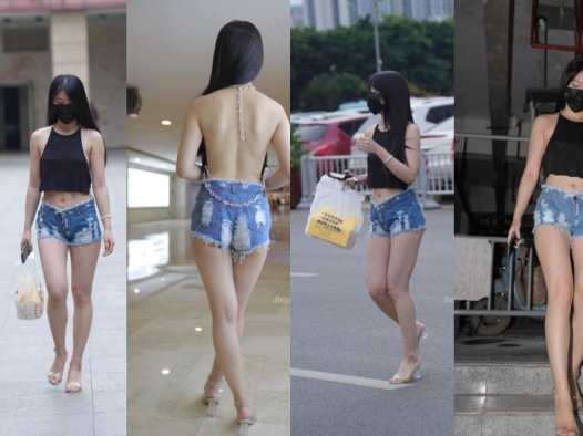 加菲mao作品●余温~热裤美女 【套图+视频】