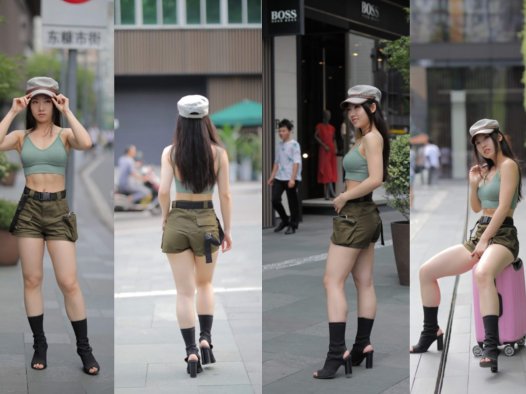 初次见面 让人羡慕的腹肌 【套图+视频】