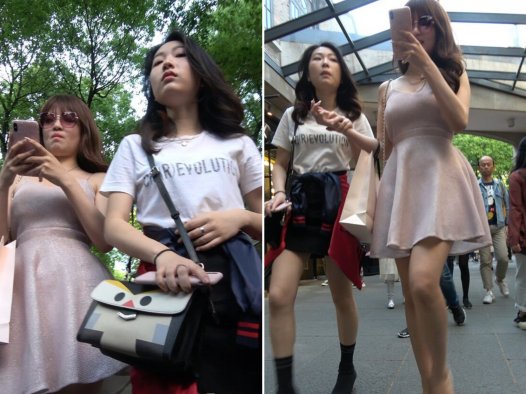 4K – 街拍吊带裙美女 [1.56 GB/MP4]