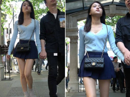 4K – 街拍文静的短裙美眉 [932 MB/MP4]