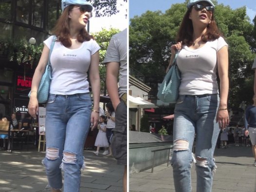 4k-街拍超级丰满紧身破洞蓝牛女神姐姐 [2.14 GB]