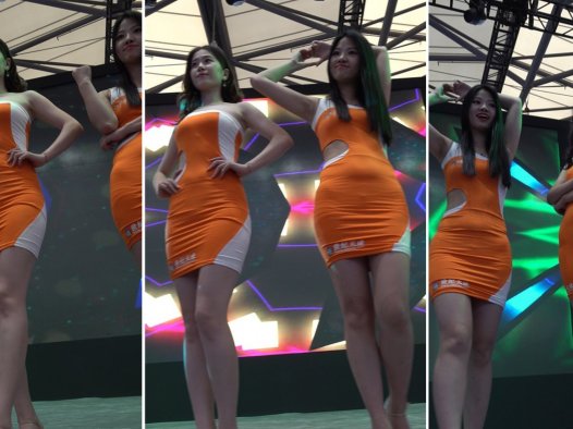 4K 世纪天成舞台包臀短裙showgirl走秀 [584 MB]