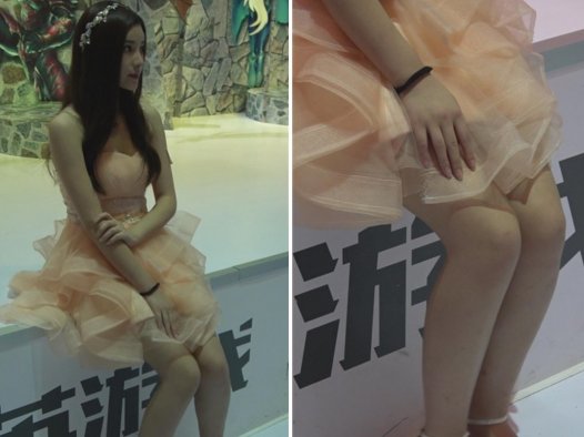 超级甜美萝莉公主裙丰满小美女