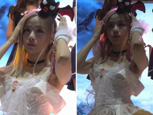 甜美萝莉白色公主裙小清新萌妹子